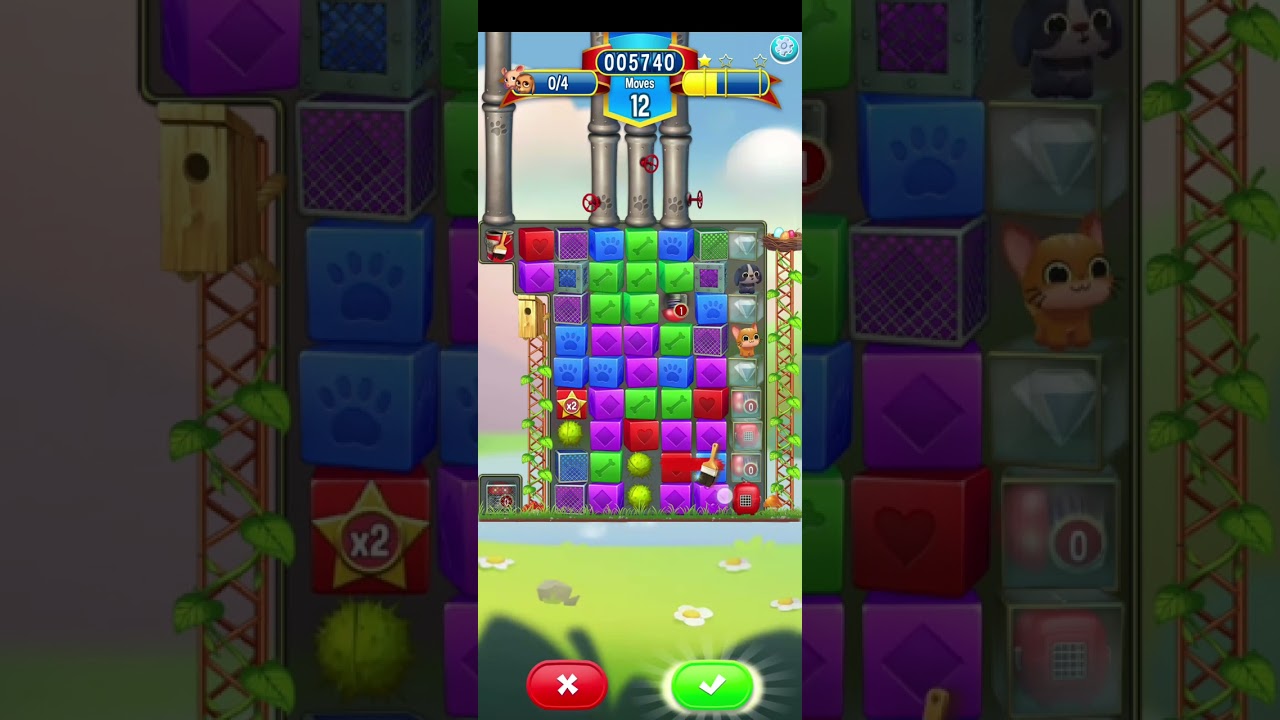 Pet Rescue Saga level 4820 no boosters