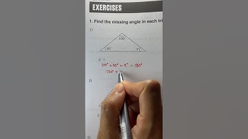Triangle angle sum? #geometry #triangle #mathhelp #mathtrick #learnmath #adultlearners #mathtips