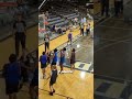 vs High School Varsity guys Oakland University Team Camp. 7 points coming off the bench.