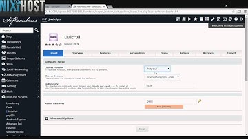 Installing Little Poll with Softaculous in cPanel