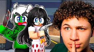 TEAMING with My GIRLFRIEND in MM2