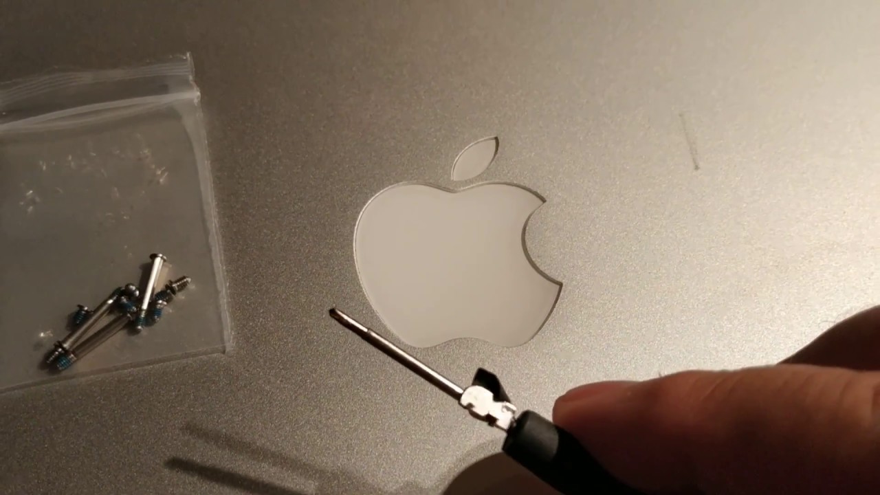 Update Screw replacement on Apple Macbook Pro