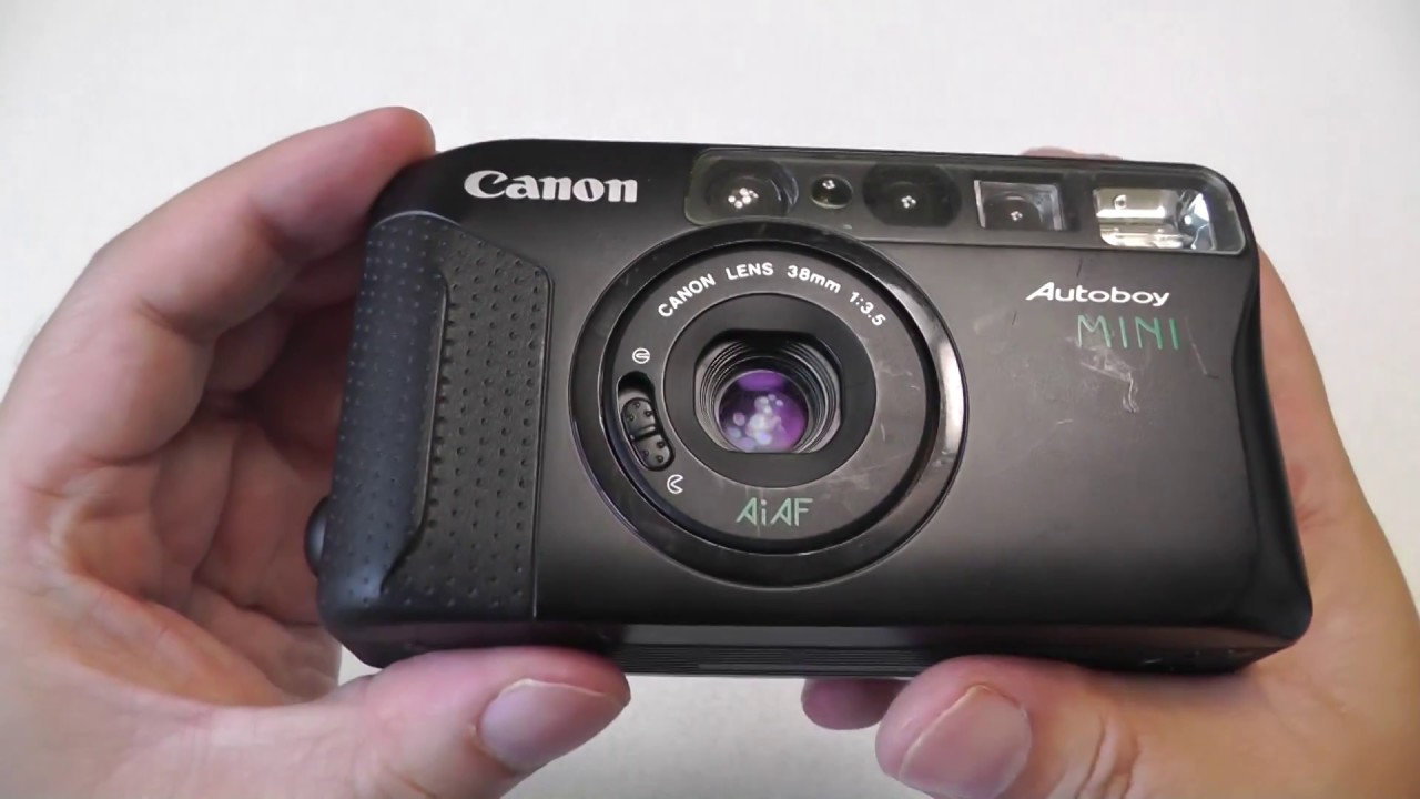 【フィルムカメラ】500円で買った、Canon Autoboy MINI　で撮影してみました！【Junk Camera】
