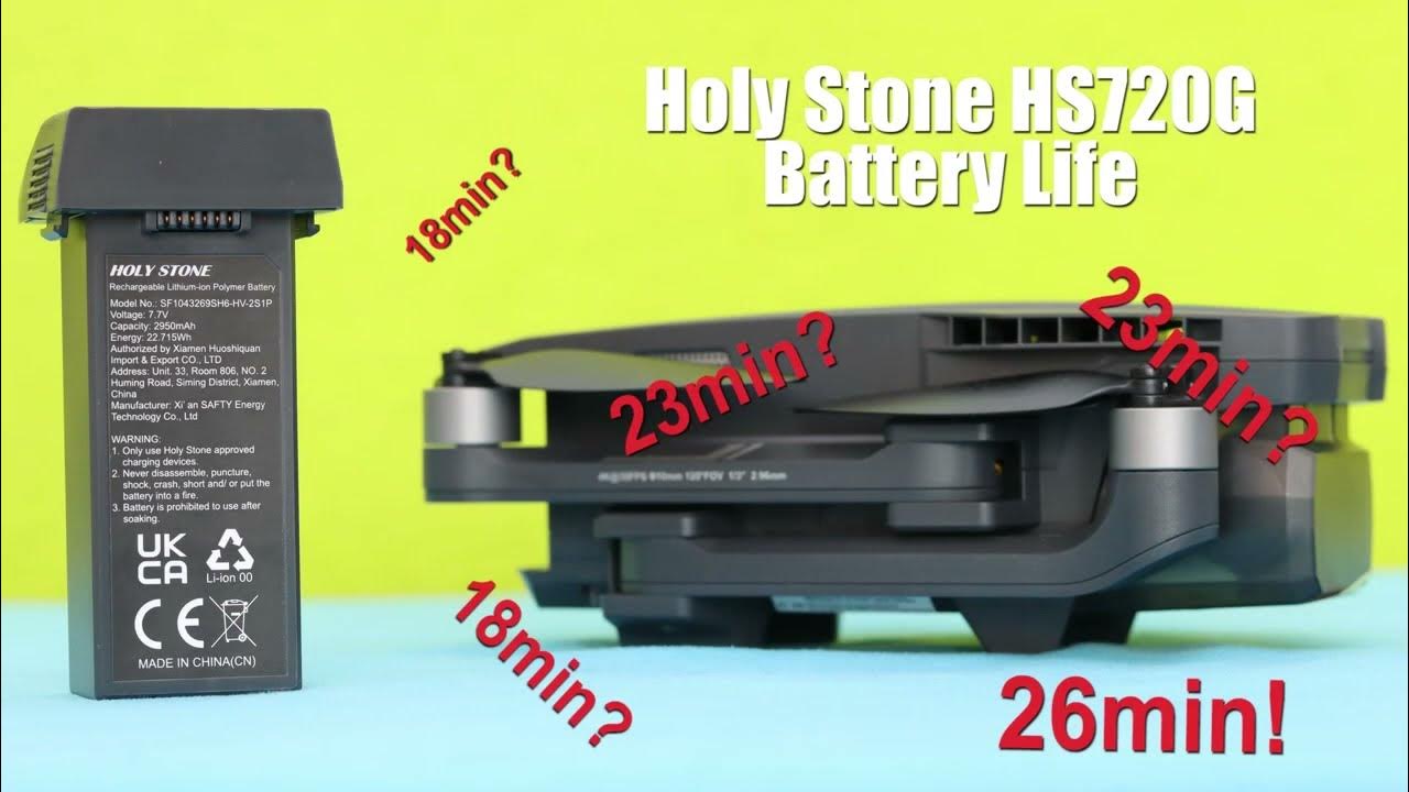 HS720G Battery life test (26 minutes) YouTube