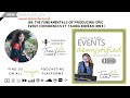 88: The fundamentals of Producing Epic Event Experiences ft Tahira Endean