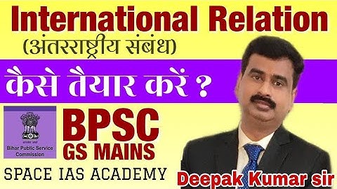 Russia-Ukraine War & How to Prepare- IR(International Relation)By Deepak Kumar sir SPACE IAS ACADEMY