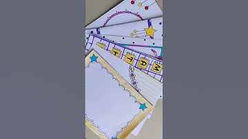 New border design/easy border design/project work designs/border design for projects/border design