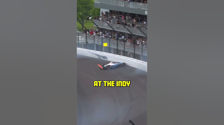 Kyle Larson Crashes at the Indy 500 #indycar #indy500 #kylelarson #racing #highlights