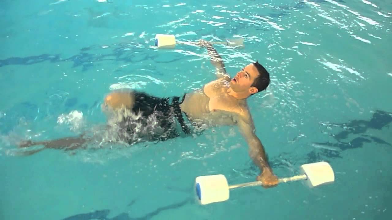 front to back running Deep Water Exercise Burdenko Method YouTube