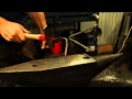 Blacksmithing a wine bottle holder from wrought iron Blacksmithing a wine bottle holder from wrought iron
