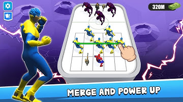 Merge Master: Superhero Fight Mobile Game | Gameplay Android & Apk