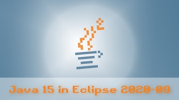 Java 15 in Eclipse 2020-09