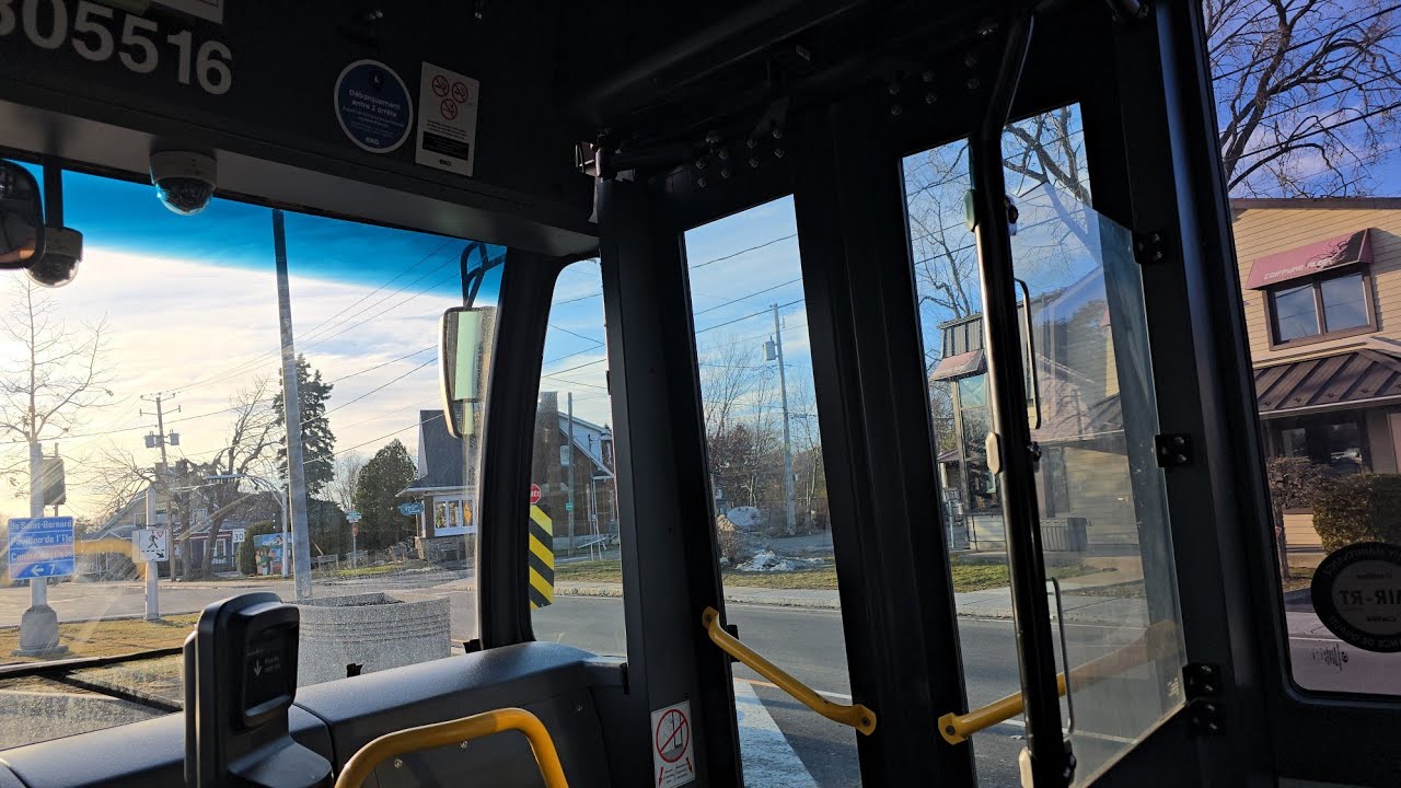 🚍 Exo Sud-Ouest bus ride on route 28: Châteauguay - Montréal (Centre-Ville) to Châteauguay 🌉
