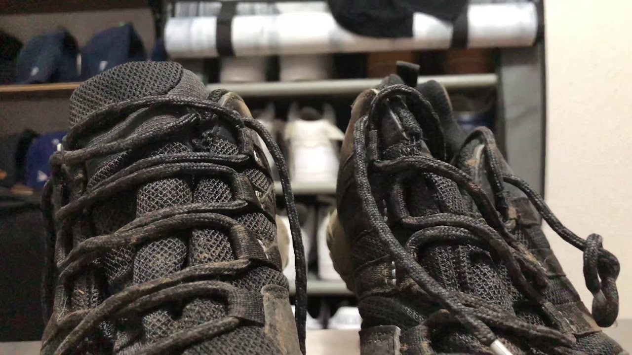 cada vez Escuela primaria Antibióticos Limpieza de sneakers - ADIDAS Terrex - YouTube