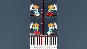 Wipe it down Miss Delight COMPARISON(@Opilasokewt)Poppy Playtime 3 Animation - Octave Piano Tutorial