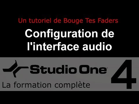 Formation Studio One 4 - B03: Configuration de l'interface audio