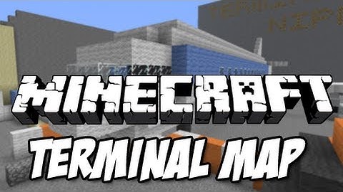 Minecraft: Terminal Map from MW2 in Minecraft! (Download Link)