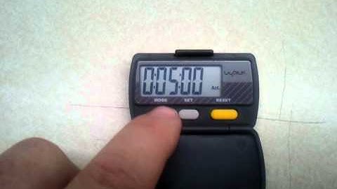Pedometer not working