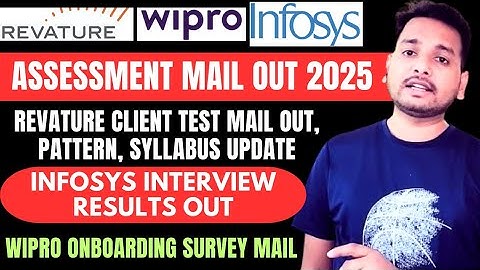 🔥 Infosys Rejection Mail 2025 | Wipro Onboarding Update | Revature Hiring Test Out Now