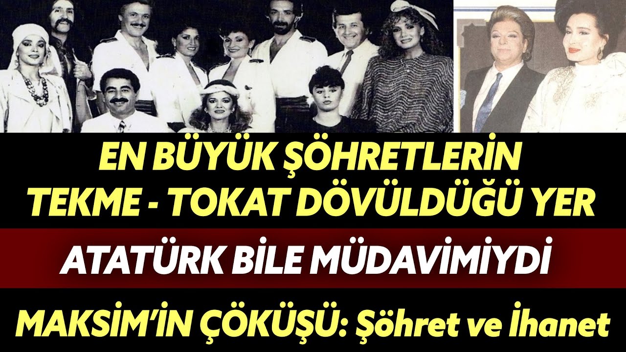 MAKSİM GAZİNOSU Arka Yüzü Ve Çöküşü | Zeki Müren, Bülent Ersoy, Sezen Aksu Neden Tokat Yedi?