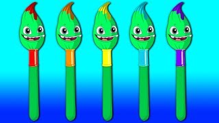 Learn Magic Colors and Number with Groovy The Martian educational cartoons for kids \& Nursery Rhymes