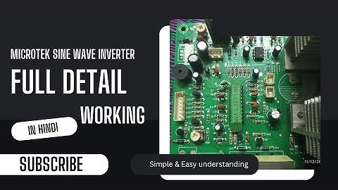 Microtek sine wave inverter Repair Part 2 || In Hindi || 
