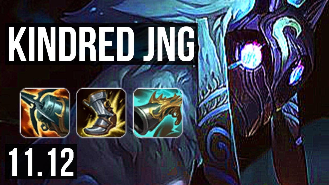 KINDRED vs ELISE (JUNGLE) | Rank 5 Kindred, Legendary, 12/3/12 | TR Master | v11.12