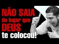 NÃO SAIA DO LUGAR QUE DEUS TE COLOCOU!  Pr.Rodrigo Sant'Anna