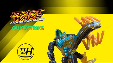 Beast Wars Transformers Quickstrike Review (stop motion)