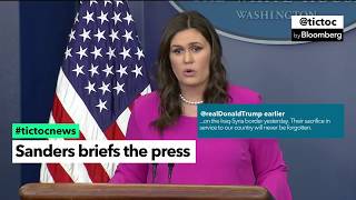 Friday's White House Press Briefing