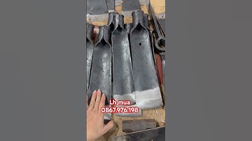 Những mẫu thuổng đánh cây chuẩn thép nhíp