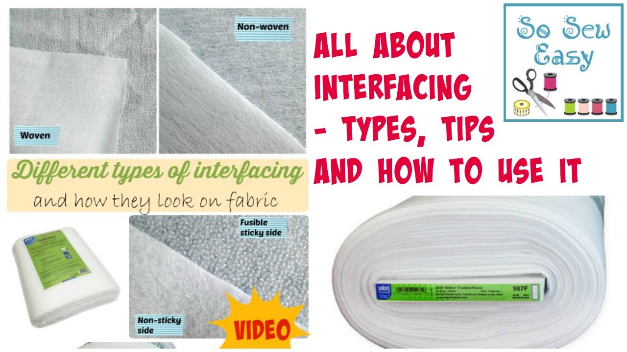 Looking at different types of interfacing 