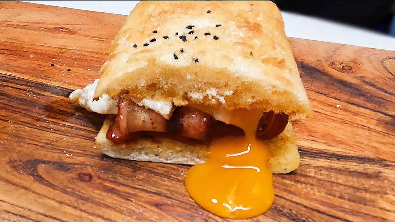 Best Bacon & Egg Sandwich on Turkish Bread Fast & Easy YouTube