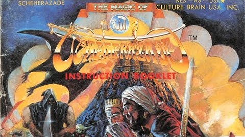 The Magic of Scheherazade (NES) Gameplay Review #nes