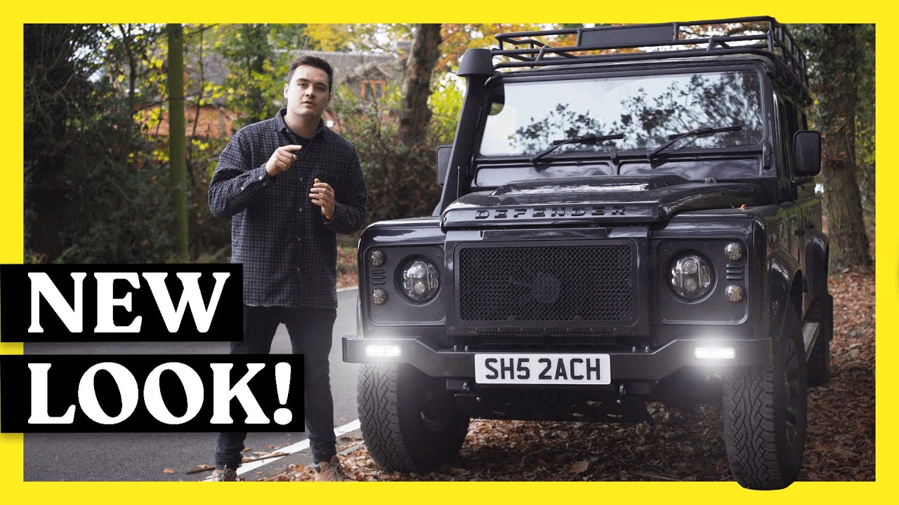Range Rover Drls NEW CRANKED DRL BUMPER ON MY LAND ROVER DEFENDER! - YouTube