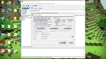 Convert any Bat File To Exe