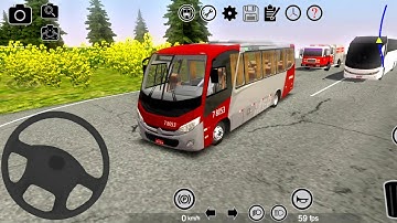 Mercedes Benz Bus Driving in Proton Bus Simulator Road - #2 Best Android Gameplay | Bus Game to Play