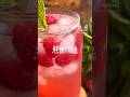 Goji Berry Raspberry Spritzer Drink Recipe Easy Healthy Summer Shortsviral Shortsfeed 