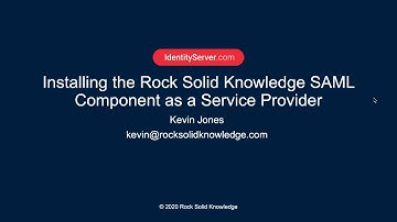 How to Setup a SAML Service Provider in IdentityServer4