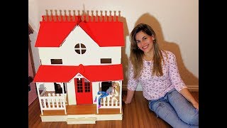 PINTEI!! FINALMENTE!! DIÁRIO de DECORAÇÃO da 2ª Casa da Barbie #1 FanToys Brasil