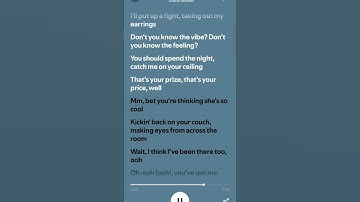 Thumbnail of That's so true lyrics #easylyrics  #gracieabrams #song #true #shorts #musics #authentic