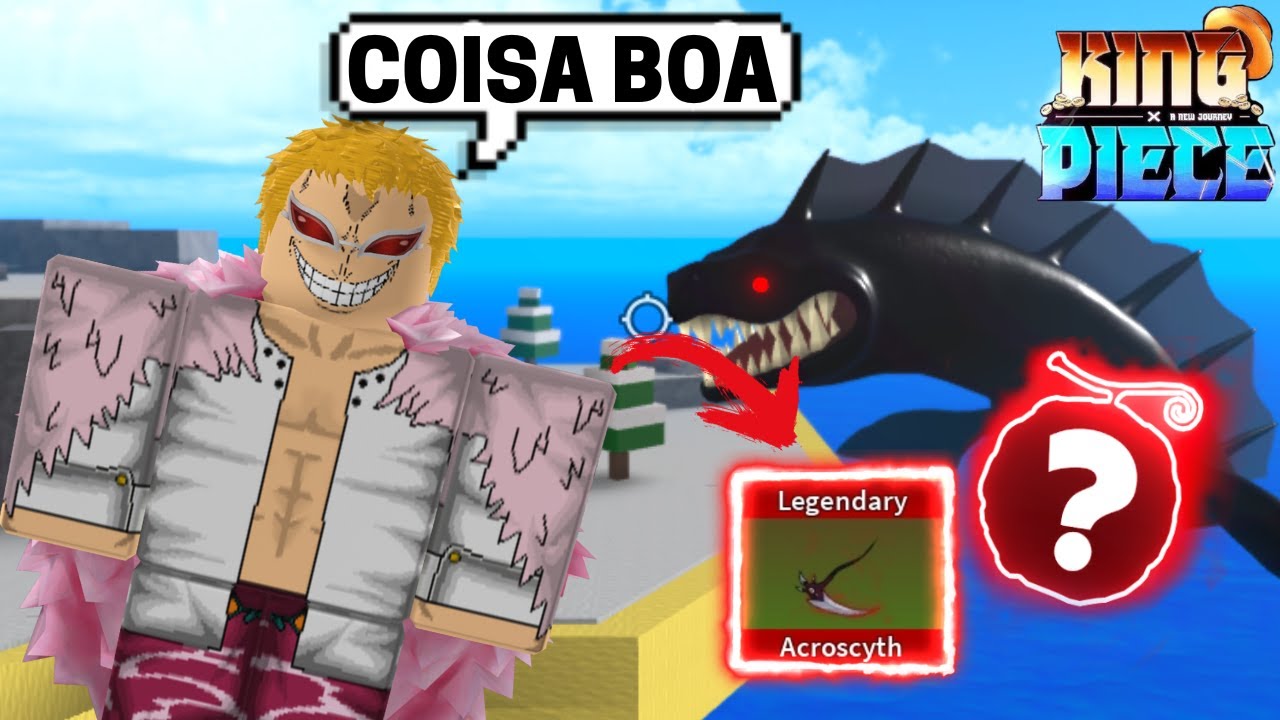 Pegando Óculos Do Doflamingo - King Legacy