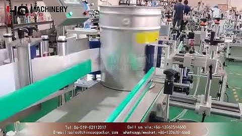 5 gallon pail labeler|YQ machinery automatic bucket labeling machines price