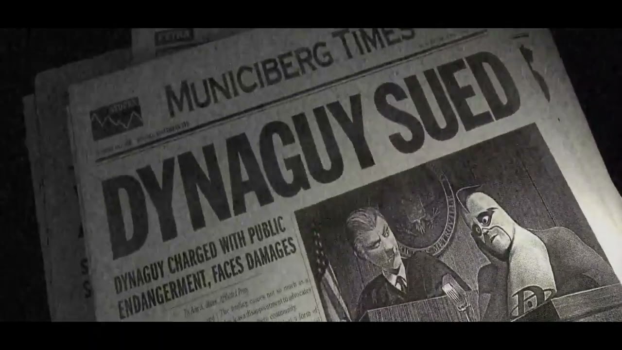 The Incredibles - suing superheros