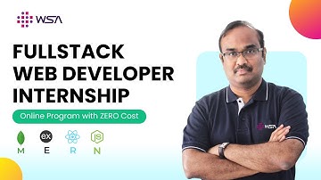 Free Internship Program | Full Stack Web Development | MERN Stack @WebStackAcademy #freeinternship