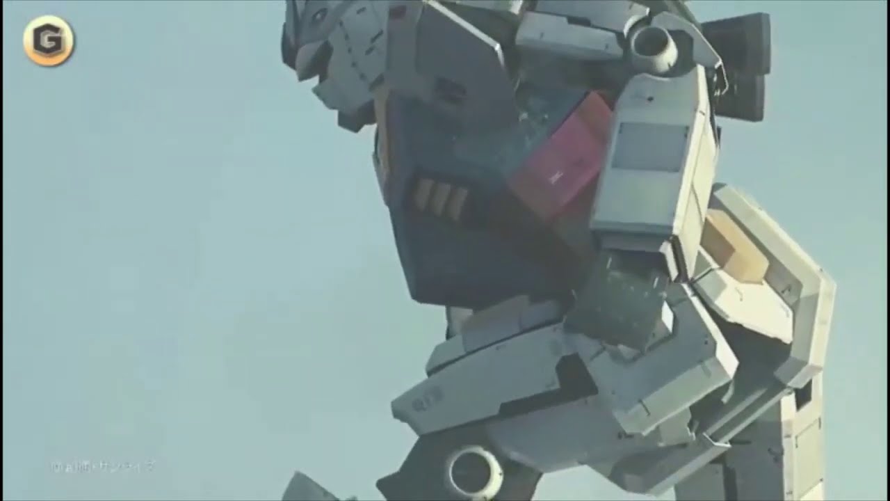 Real GUNDAM Giant Robot Walking in Japan YouTube
