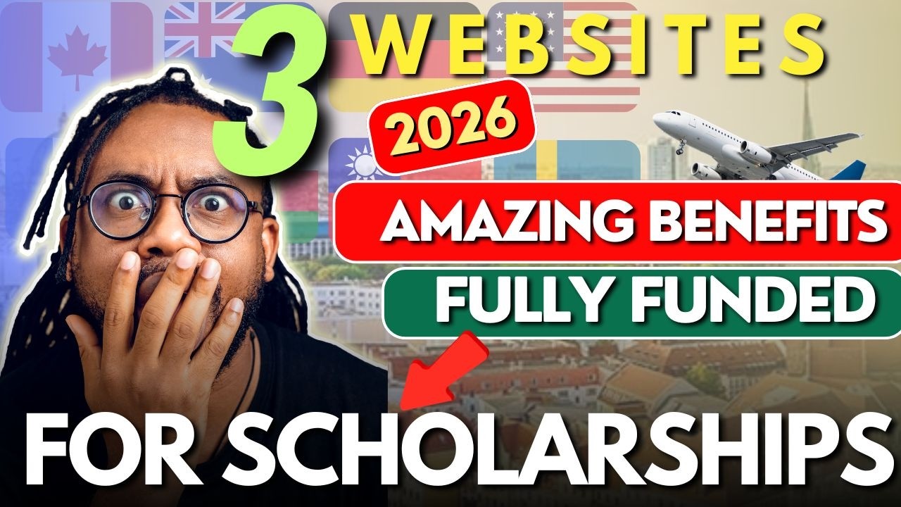 3 Best Websites for Fully Funded Scholarships in 2026! (Move Abroad ...