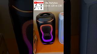 JBL Partybox 130 vs 120 vs 110 (Turn ON/OFF Sound)