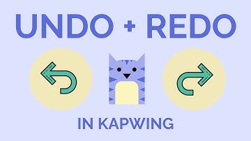 How to Undo and Redo in Kapwing (Keyboard Shortcuts)