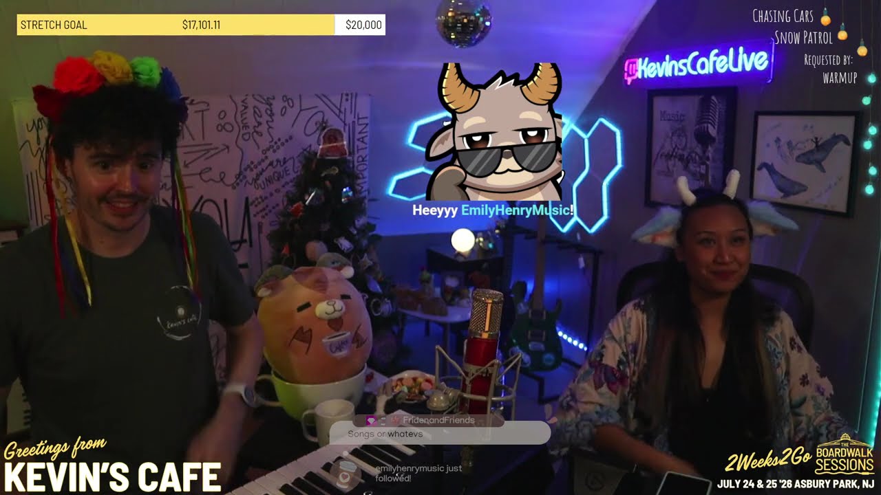 2Weeks2Go To Boardwalk Sessions Raid Train! 🚂🎶 | July 9th 2026 [Full Twitch VOD]